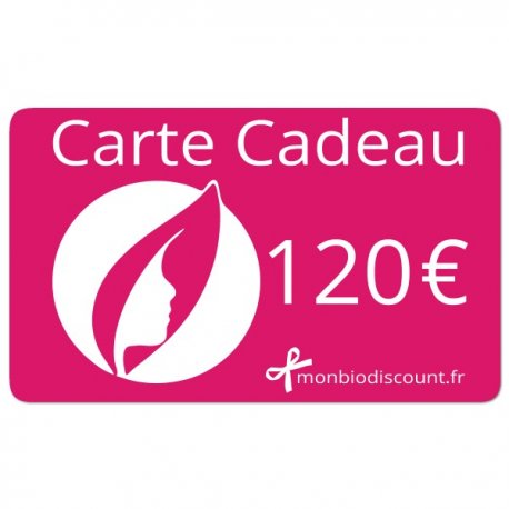 CARTE CADEAU 120 euros