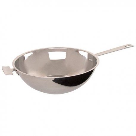 POELE WOK INOX BAUMSTAL 28 cms