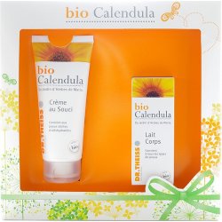 COFFRET BIO CALENDULA LAIT CORPS ET CREME AU SOUCI - THEISS