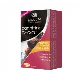 Carnitine CoQ10 Biocyte - Métabolisme énergétique - 30 capsules