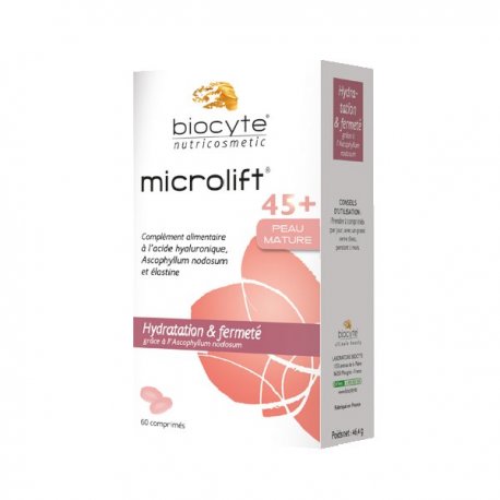 Microlift 45+ Peau mature Biocyte - Hydratation & fermeté - 60 comp.