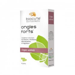 Ongles Forts Biocyte - Ongles sublimés - 40 gélules