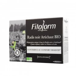 Radis noir Artichaut - 20 ampoules - Confort digestif - Fitoform