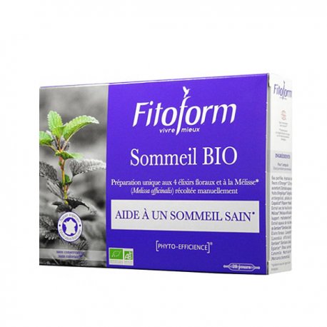 Sommeil - 20 ampoules - Relaxation - Fitoform