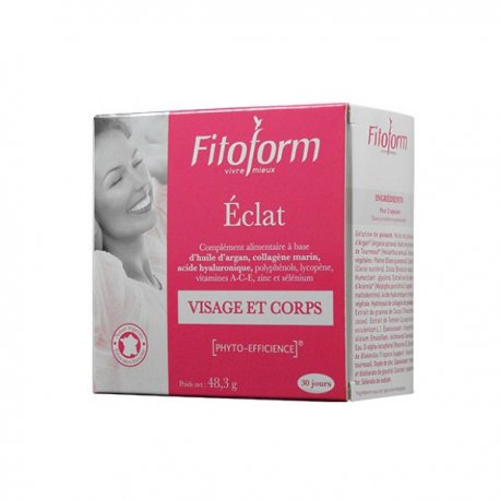 Eclat au Collagène Marin - 60 capsules - Peau - Fitoform