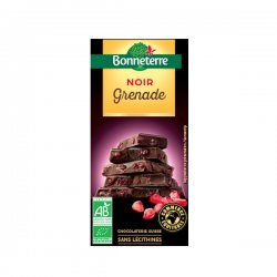 Chocolat noir aux grenades bio - Bonneterre