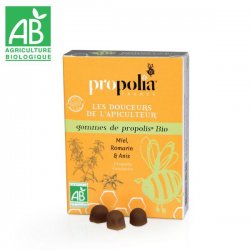 Gommes Propolis-Anis Bio Douceurs de l'Apiculteur 45g - Propolia