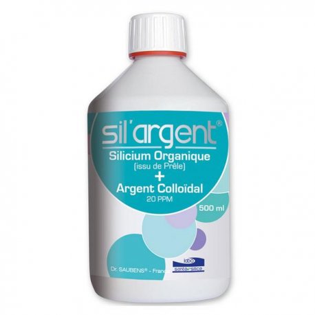 Sil'argent antiseptique 500ml - Labo Santé Silice