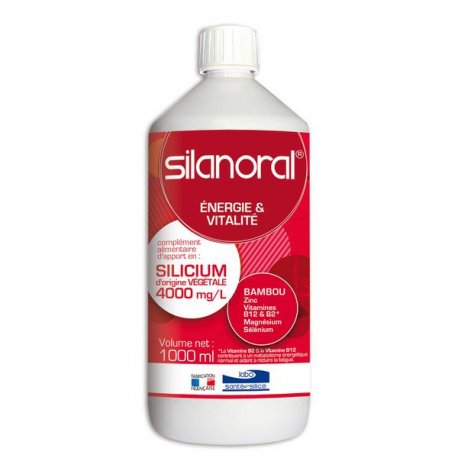 Silanoral 1000ml Energie et Vitalité - Labo Santé Silice