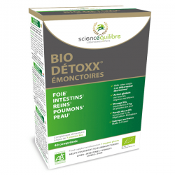 Cure de detox de 10 jours avec BIO DÉTOXX émonctoires par le laboratoire Sciencequilibre