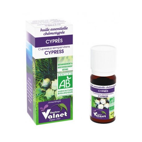 Huile essentielle de cyprès 10ml - Docteur Valnet