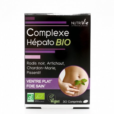 Complément alimentaire complexe hépato bio - Nutrivie