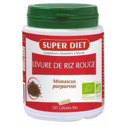 SUPER DIET - LEVURE RIZ ROUGE BIO 150 gls