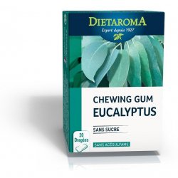 DIETAROMA - CHEWING-GUM EUCALYPTUS SANS SUCRE SANS ACESULFAME