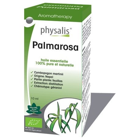PHYSALIS - PALMAROSA HUILE ESSENTIELLE 100% NATURELLE